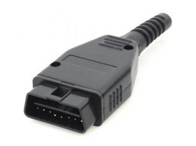 OBD II 16P Male plug connector  KLS1-OBD-16MA